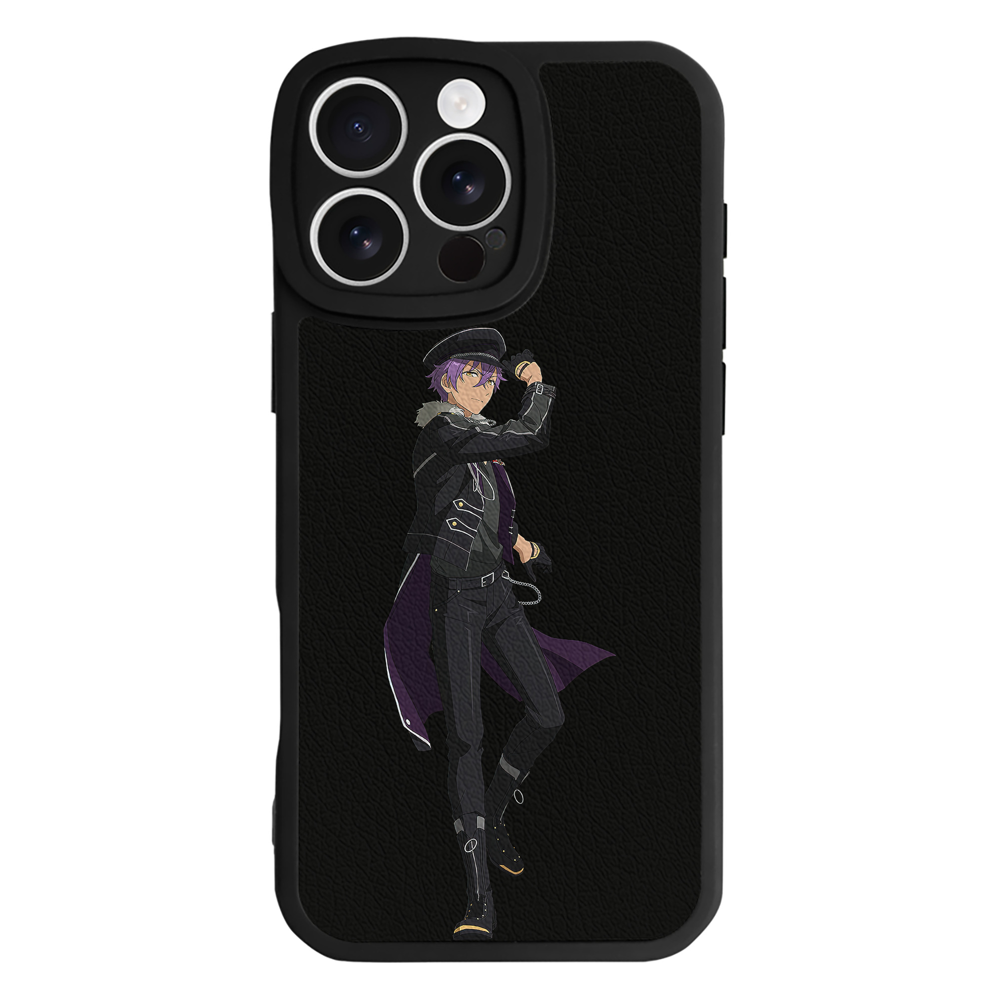 （画像用） あんさんぶるスターズ! Ensemble Stars 【iPhone 16シリーズ対応】シリコンスマホケース（レザー調） 材質：シリコン